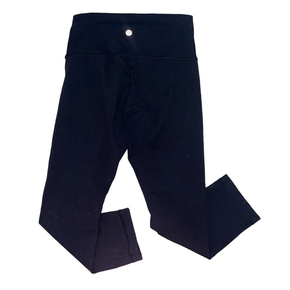 Lululemon high-rise crop black align leggings women’s size 6 SOLD - Picture 2 of 4